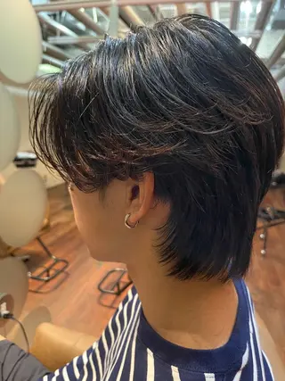 メンズ メンズ🍃ナチュラル 韓国風ヘアRENのヘアスタイル