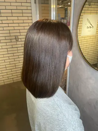 ミディアム カラー 黒田 優里 🎀🫧のヘアスタイル
