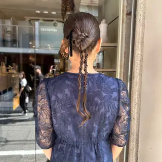 ヘアアレンジ 芦刈 咲来のヘアスタイル