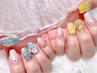 ネイル ゆりか joieange福島のネイルデザイン