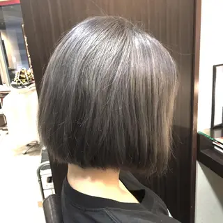 ショート カラー 熊谷 奈菜のヘアスタイル
