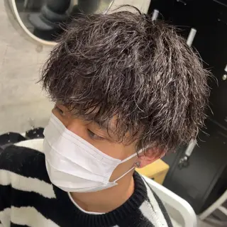 ショート パーマ メンズ 藤井優大 店舗異動しましたのその他イメージ