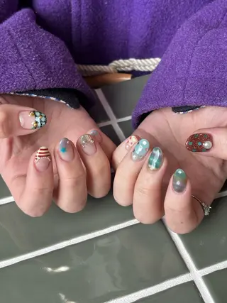 ネイル SOL　nail イマナカのネイルデザイン
