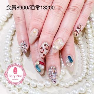 ネイル 💗🪽Tiary Nail🪽💗のネイルデザイン