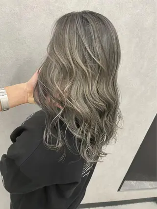 セミロング カラー ネイル マツエク・マツパ アイブロウ hair terra ce M奈良店のヘアスタイル