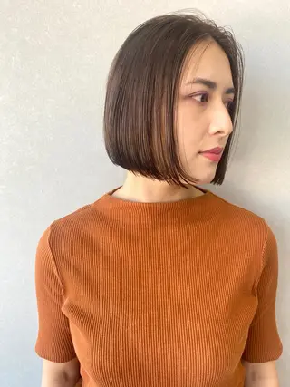 ショート カラー -福岡博多筑紫口- 大津成美のヘアスタイル