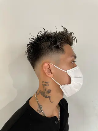 ショート カラー メンズ 大村 大心のヘアスタイル
