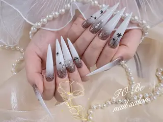 ロング Nail Salon To Be珈月のネイルデザイン