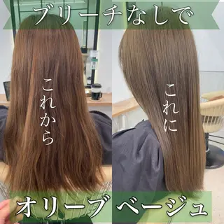 セミロング レイヤーカット 瑠輝のヘアスタイル