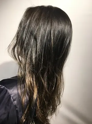 ロング カラー Lee東三国 店長 谷辻誠志のヘアスタイル