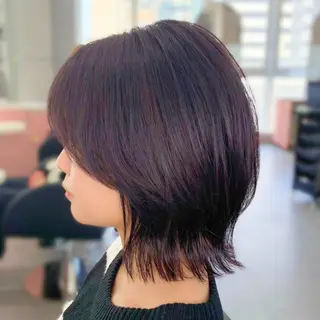 ミディアム カラー TheEct🫧ca now SUZUNOのヘアスタイル
