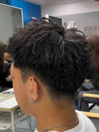 ショート パーマ ⚜️メンズ 特化Towa⚜️のヘアスタイル