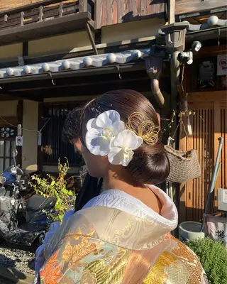 ヘアアレンジ ヘアメイク kanaのヘアスタイル