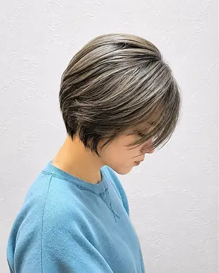 ショート カラー WILLOW京橋 小玉泰基のヘアスタイル