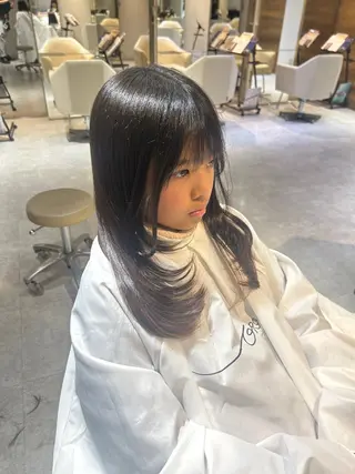 ミディアム 林 唯翔のヘアスタイル
