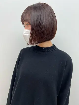 ショート レイヤーボブ/ボブ 仲川和人のヘアスタイル