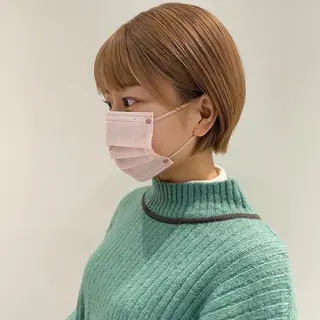 ショート 縮毛矯正 特化アツシのヘアスタイル