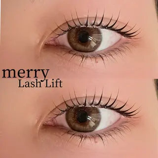マツエク・マツパ merry Lash Liftのマツエク・マツパデザイン
