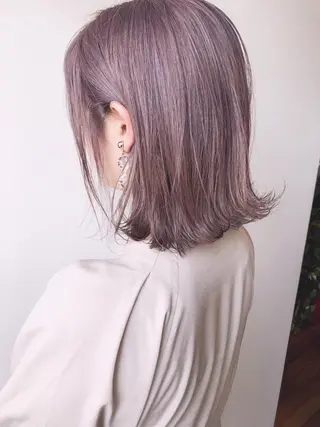 ミディアム peige 斉藤✨大人ヘアー✨のヘアスタイル