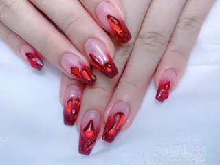 ネイル M🌷nail 長さだし専門店のネイルデザイン
