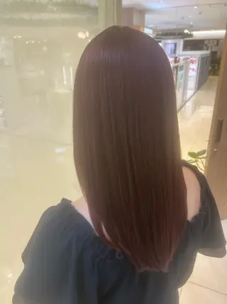ロング カラー 縮毛矯正/髪質改善/ 艶髪ササキナツミのヘアスタイル