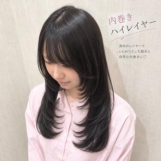セミロング 店長✨レイヤー・ 髪質改善特化のヘアスタイル