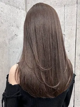 ロング カラー ヘアアレンジ 縮毛矯正・カラー特化 指名No.1shunのヘアスタイル