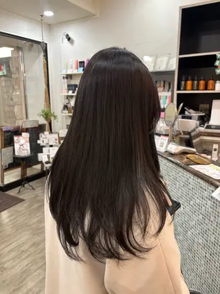 ロング カラー hina🎀🪽 /艶カラー/大曽根駅のヘアスタイル