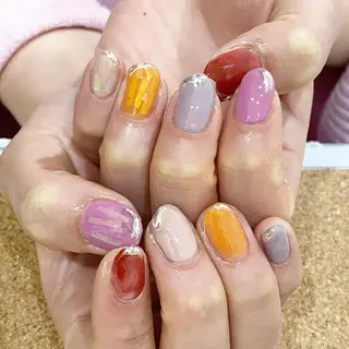 ネイル 板垣 綾乃のネイルデザイン