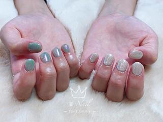 ショート カラー ネイル Le’a NailSalonのネイルデザイン