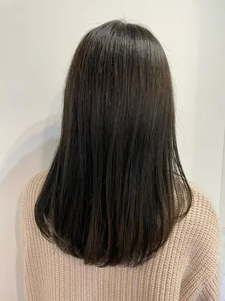 セミロング カラー ヘアアレンジ 🎀レイヤー 透明感 カラーyuuri🎀のヘアスタイル