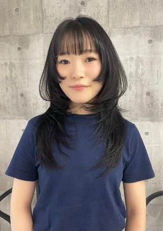 セミロング 茉李/松阪市 @lm.mari03のヘアスタイル
