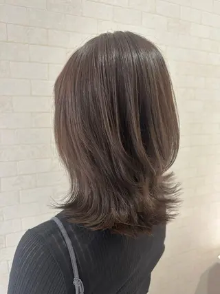 セミロング カラー 💎ハイライトカラー /髪質改善カラー💎のヘアスタイル