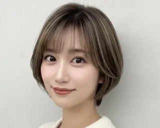ショート 🦋ダブルカラー 💖RYUGA💖のヘアスタイル