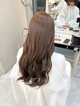 ロング カラー 💖艶髪縮毛矯正💖 Miikuのヘアスタイル