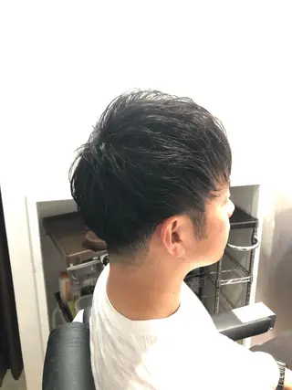 ミディアム メンズ rilune matsuoのヘアスタイル