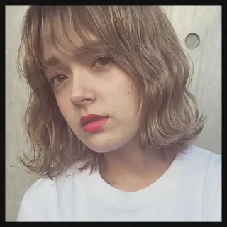 セミロング カラー パーマ ヘアアレンジ メンズ キッズ ネイル マツエク・マツパ アイブロウ 🎃髪質改善🉐割✨ 🤎“ever”🤎のヘアスタイル