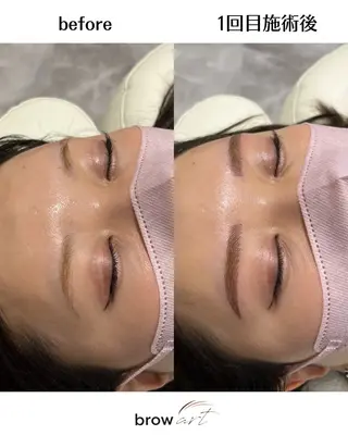 アイブロウ brow art 上野 / 吉橋のマツエク・マツパデザイン
