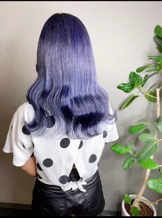 ロング ハイトーン🦋 miuのヘアスタイル