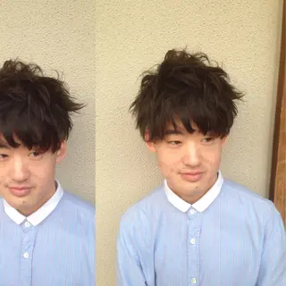 ショート メンズ 酒井 透のヘアスタイル