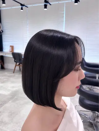 ミディアム 羽田 莉野のヘアスタイル