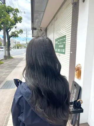 ロング カラー RuLaN AMIのヘアスタイル