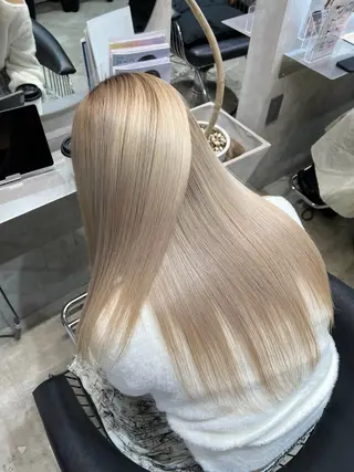 ロング ワンホンヘア🇨🇳 髪質改善/itaruのヘアスタイル