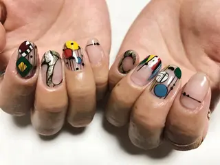 ネイル nail salon en familleのネイルデザイン