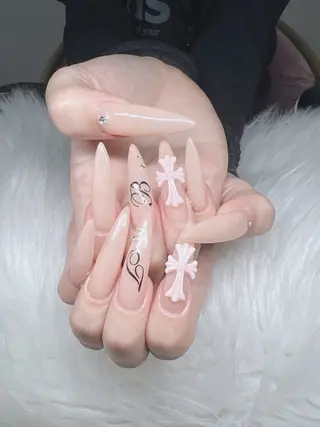 ネイル Lee Nails チップ長さだし専門店のネイルデザイン