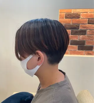 ショート être 加藤 悠花のヘアスタイル
