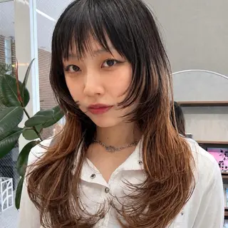 ロング カラー Daisy🫧天神/ 大名🫧AYURIのヘアスタイル