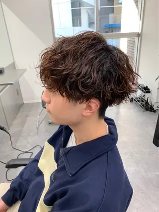 パーマ メンズ パーマ支持率No.1 店長❤️🔥安成弾のヘアスタイル