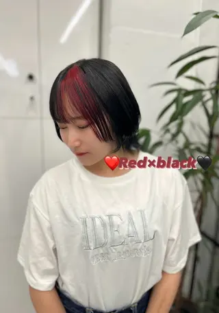 ショート カラー 🫧‪Ameri🫧 Emma ecoleのヘアスタイル