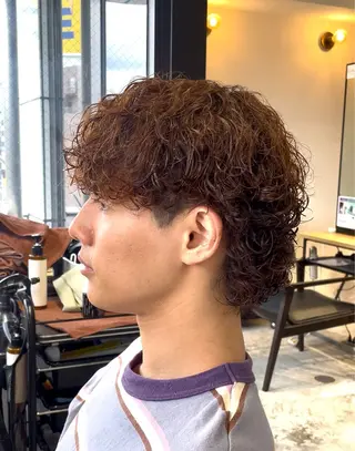 ショート パーマ 梅田💥Cut/ Perm💥ふみのヘアスタイル